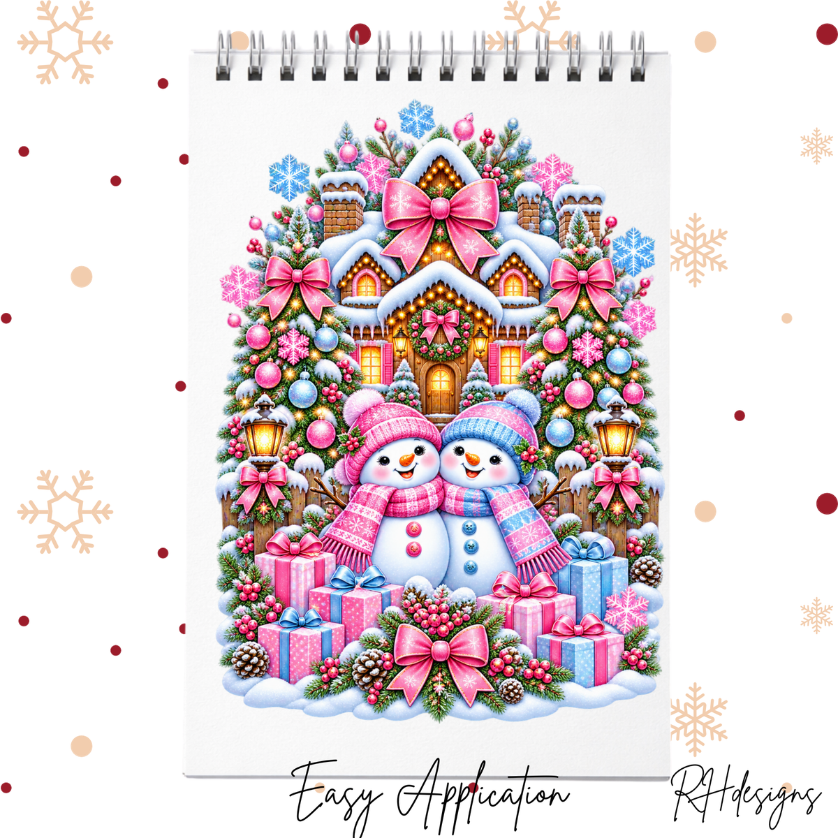 Colourful Snowman - Matching Bundle