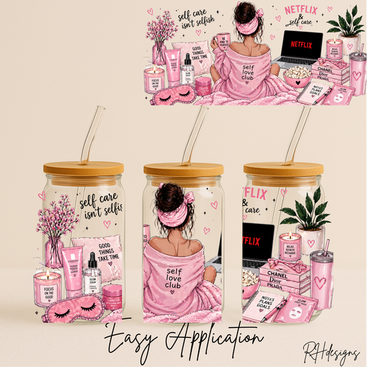 Pink Self Love Club - 16oz