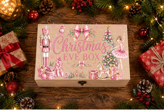 Pink Nutcracker Ballerina Christmas Eve