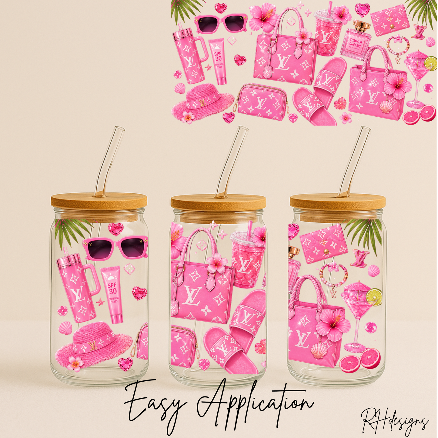Pink L Summer - 16oz