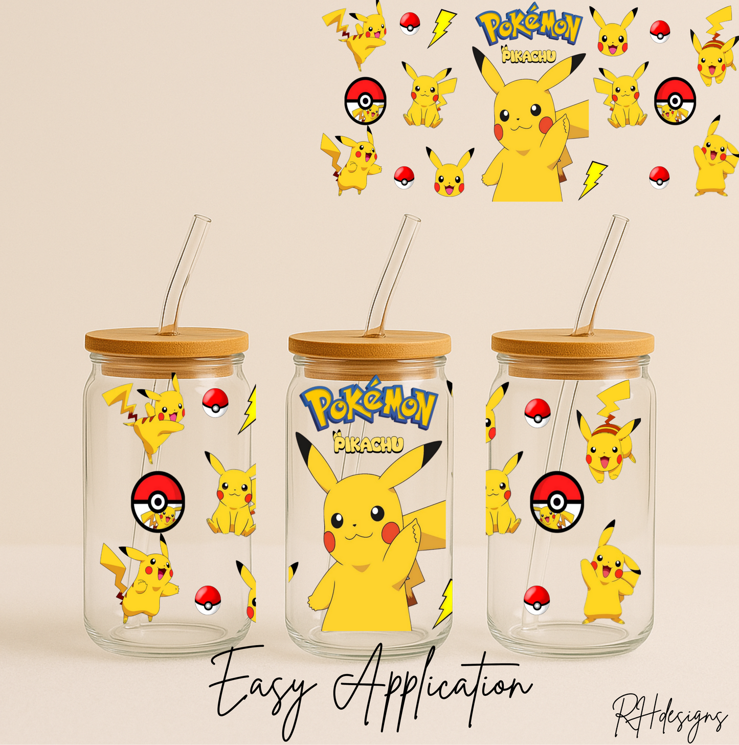Yellow Scattered Poke - 16oz