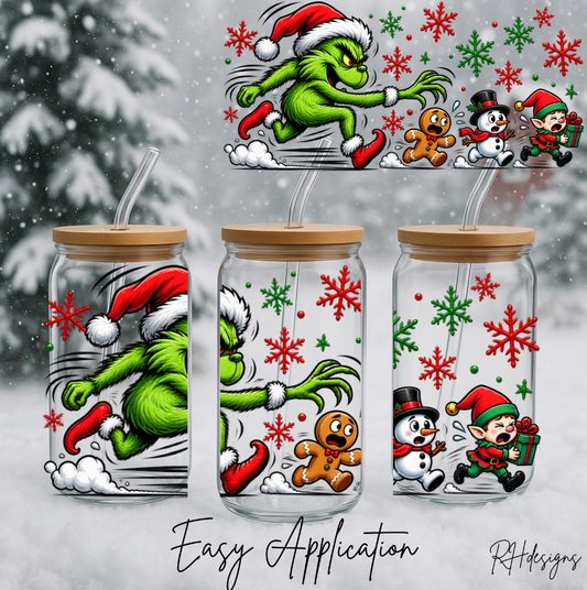 Christmas Running Grinchy - 16oz