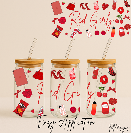 Red Girly - 16oz