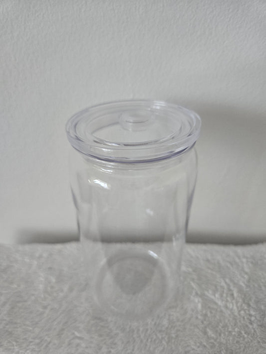 Acrylic Clear Coloured 16oz