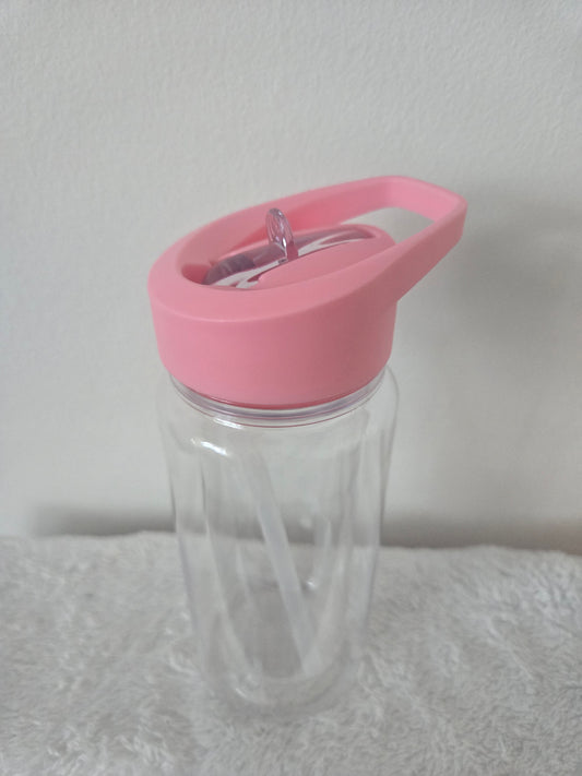 Pink Kids Snowglobe Bottles 10oz