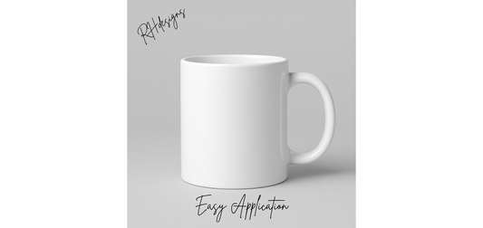 Custom 11oz Mug Wrap Without Bottom