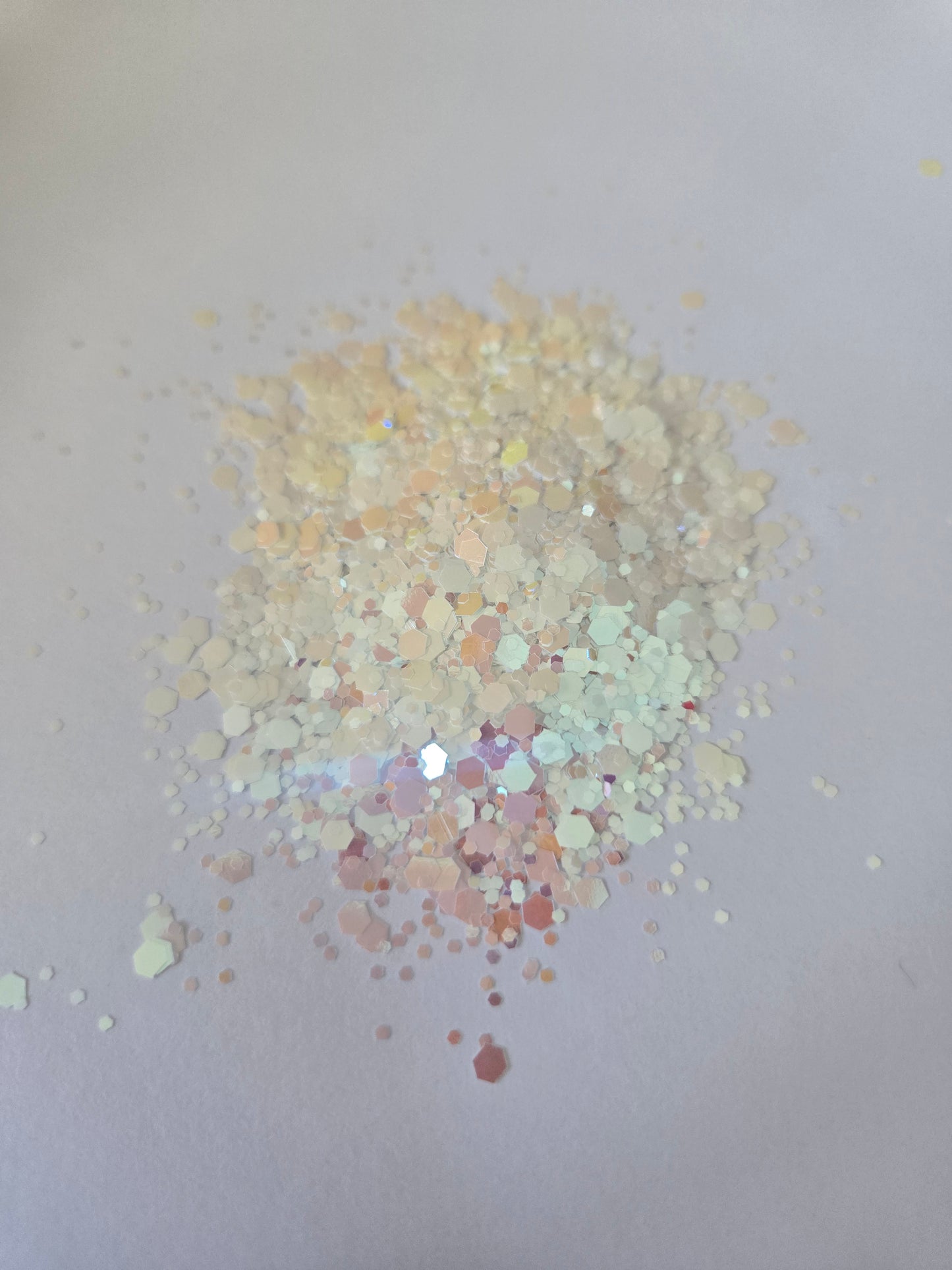 Peach/White Chunky & Mixed 50g