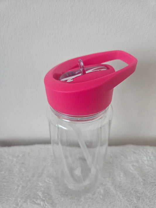 Hot Pink Kids Snowglobe Bottle 10oz