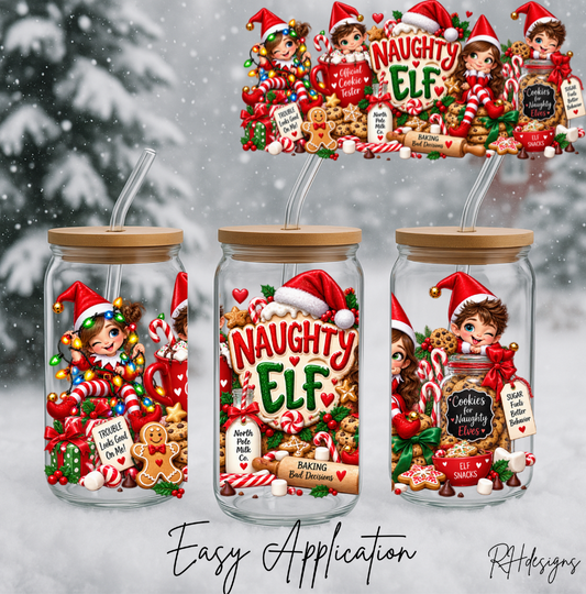 Naughty Elf Christmas - 16oz