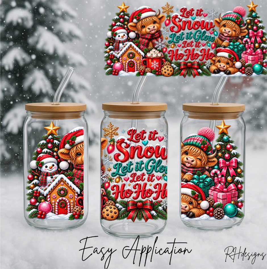 Let It Snow Let It Glow - 16oz