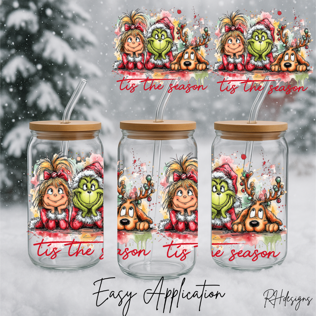 Tis The Season Grinchy & Friends - 16oz