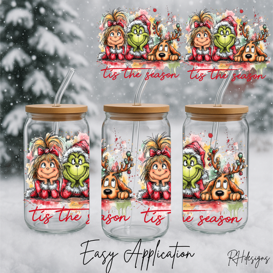 Tis The Season Grinchy & Friends - 16oz