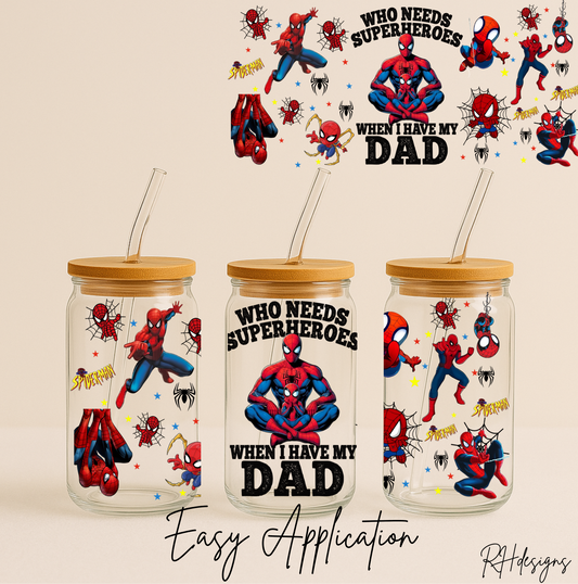 Who Needs Superheros - 16oz