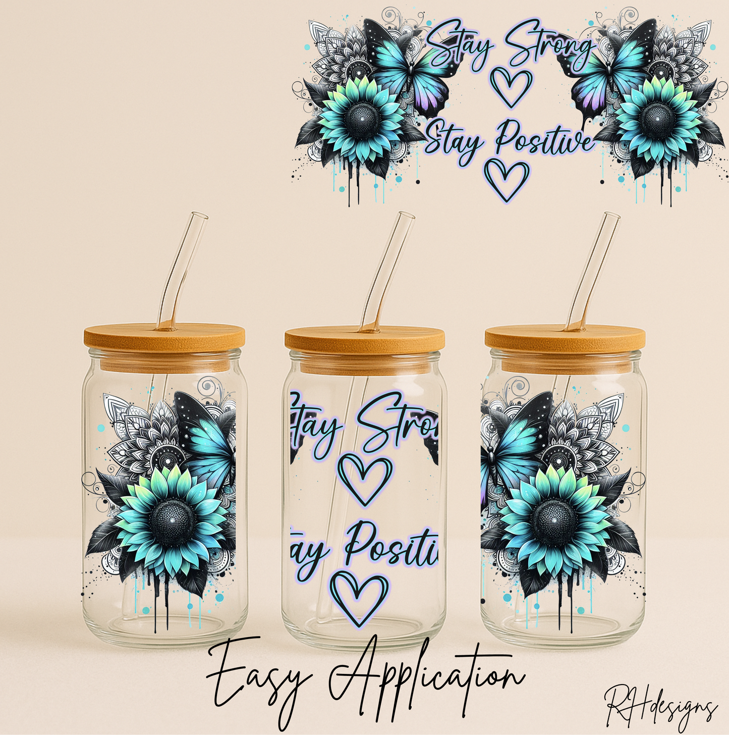 Stay Strong Stay Positive - 16oz