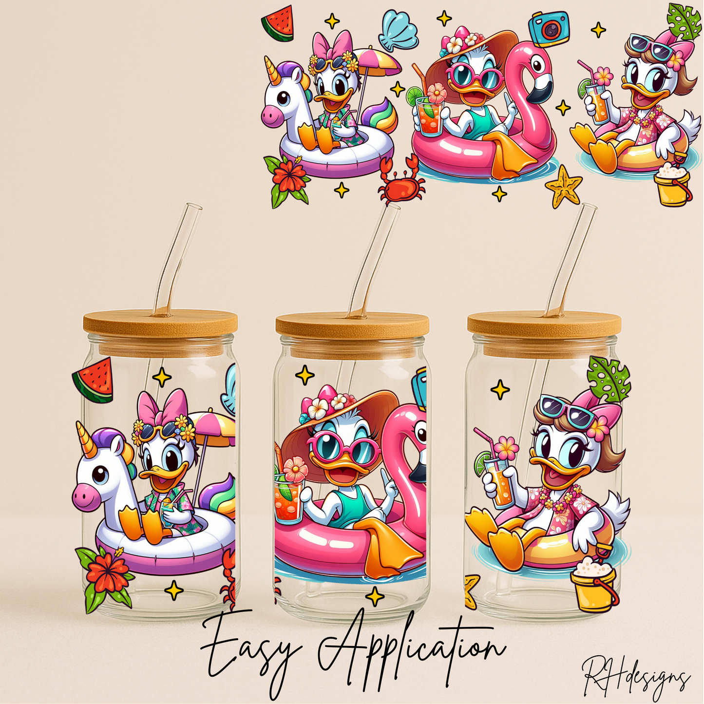 Summer Daisy 3 - 16oz