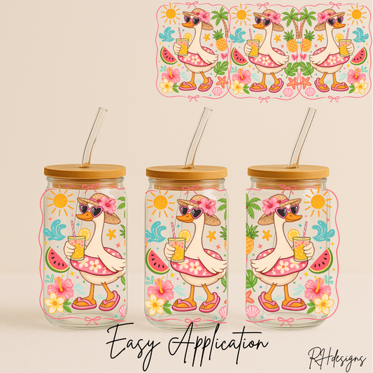 Summer Sunshine Ducks - 16oz