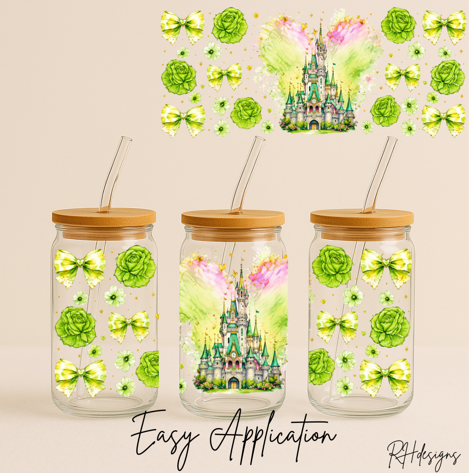 Green Flower Castle - 16oz