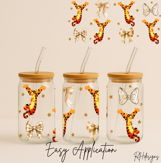Bouncing Tiger Bows - 16oz