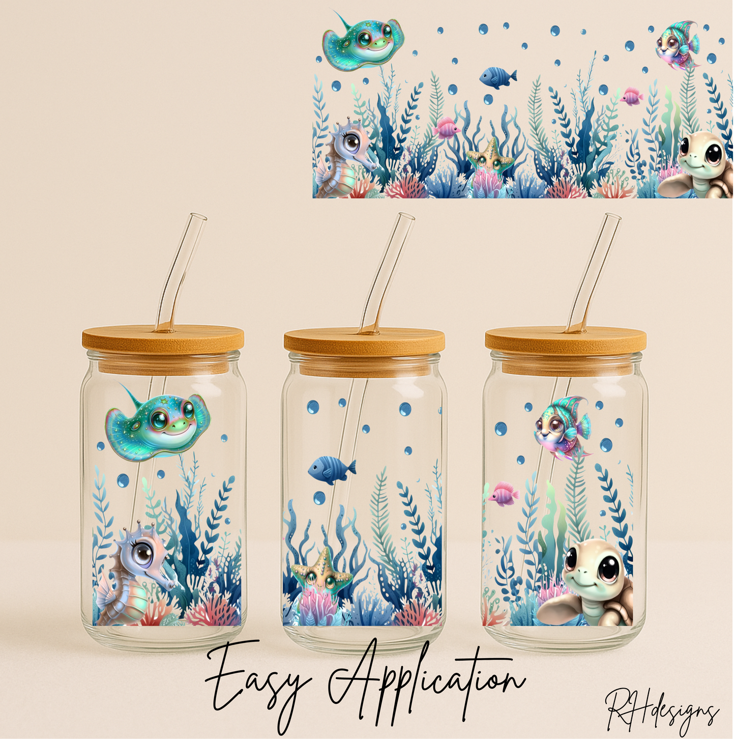 Swimming Fishies - 16oz