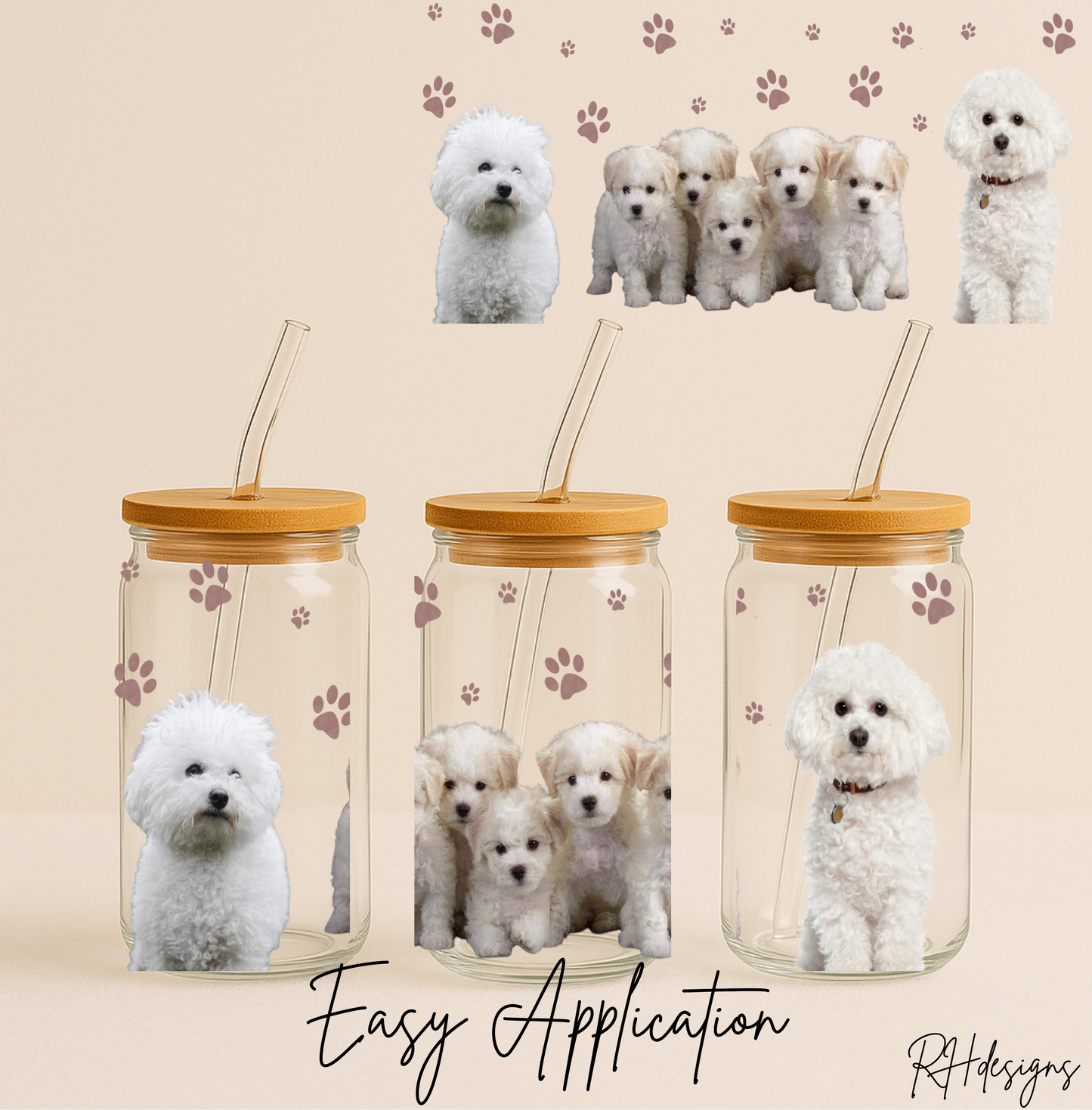 White Bichon - 16oz