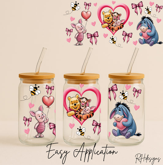 Loveheart Honey Bear & Friends - 16oz