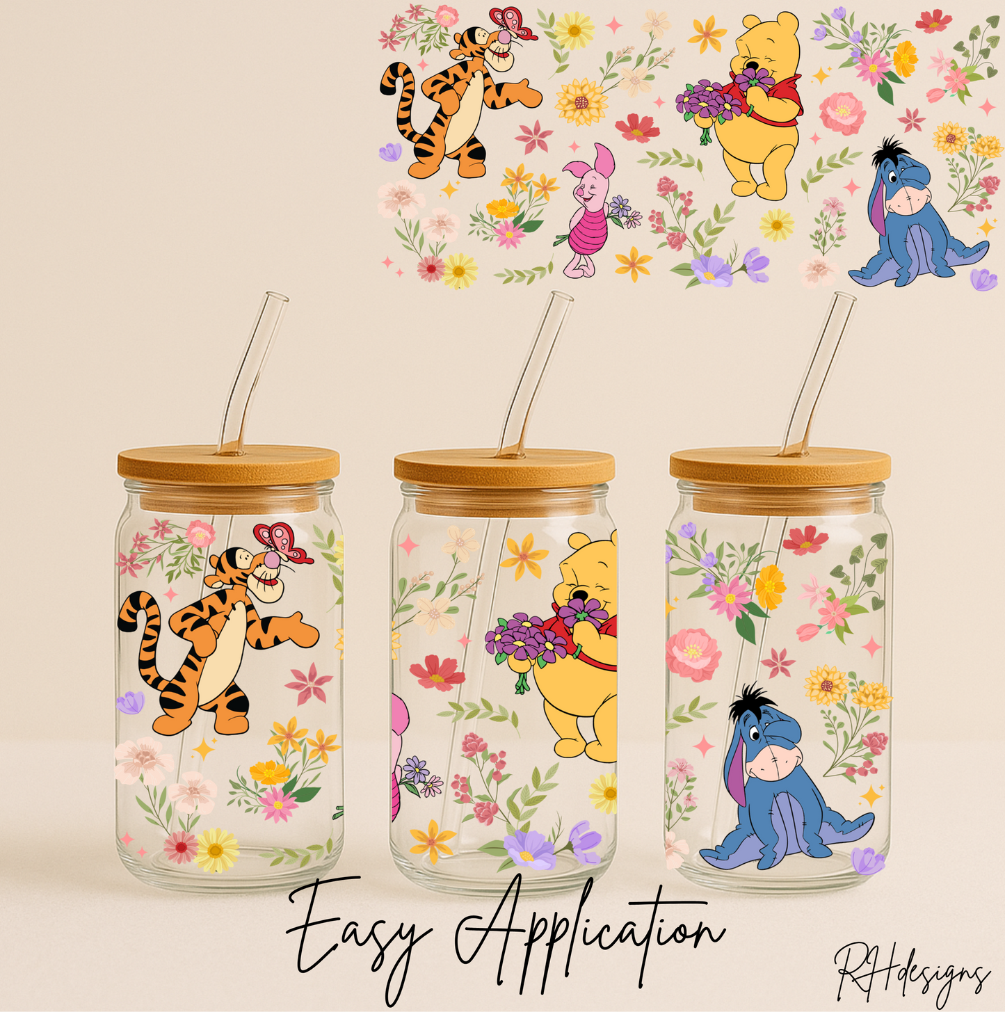 Honey Bear Flowers - 16oz