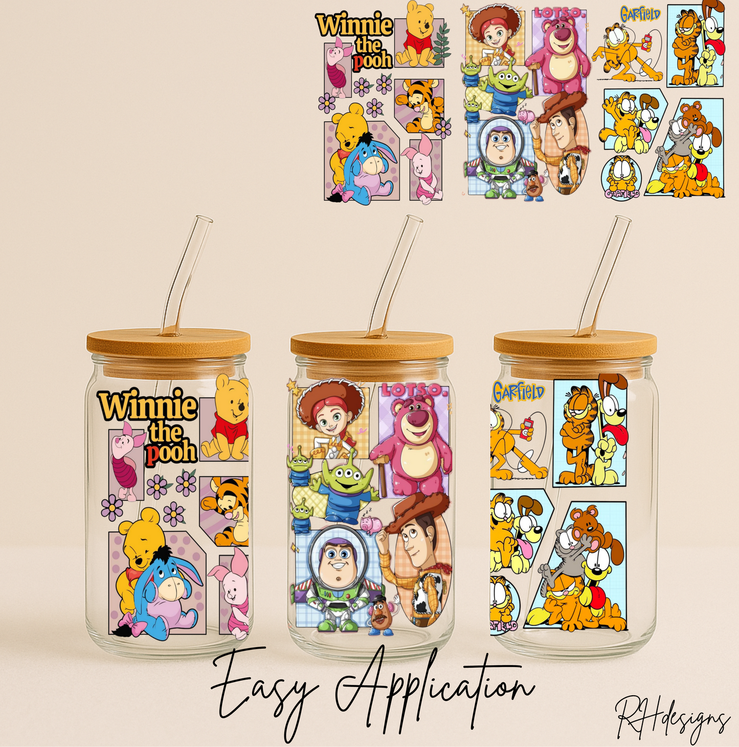 Honey Bear All Characters - 16oz