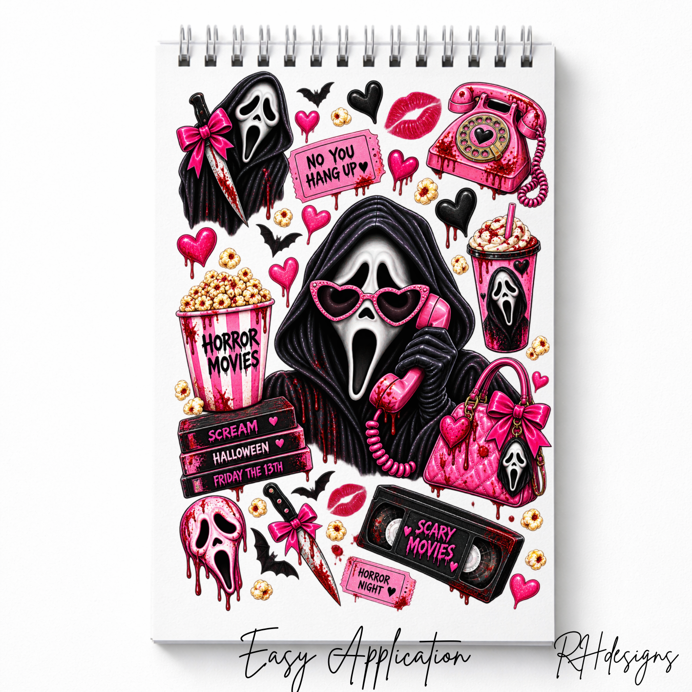 No You Hang Up Pink Ghost - 16oz