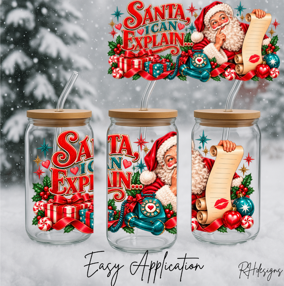 Santa I Can Explain - 16oz