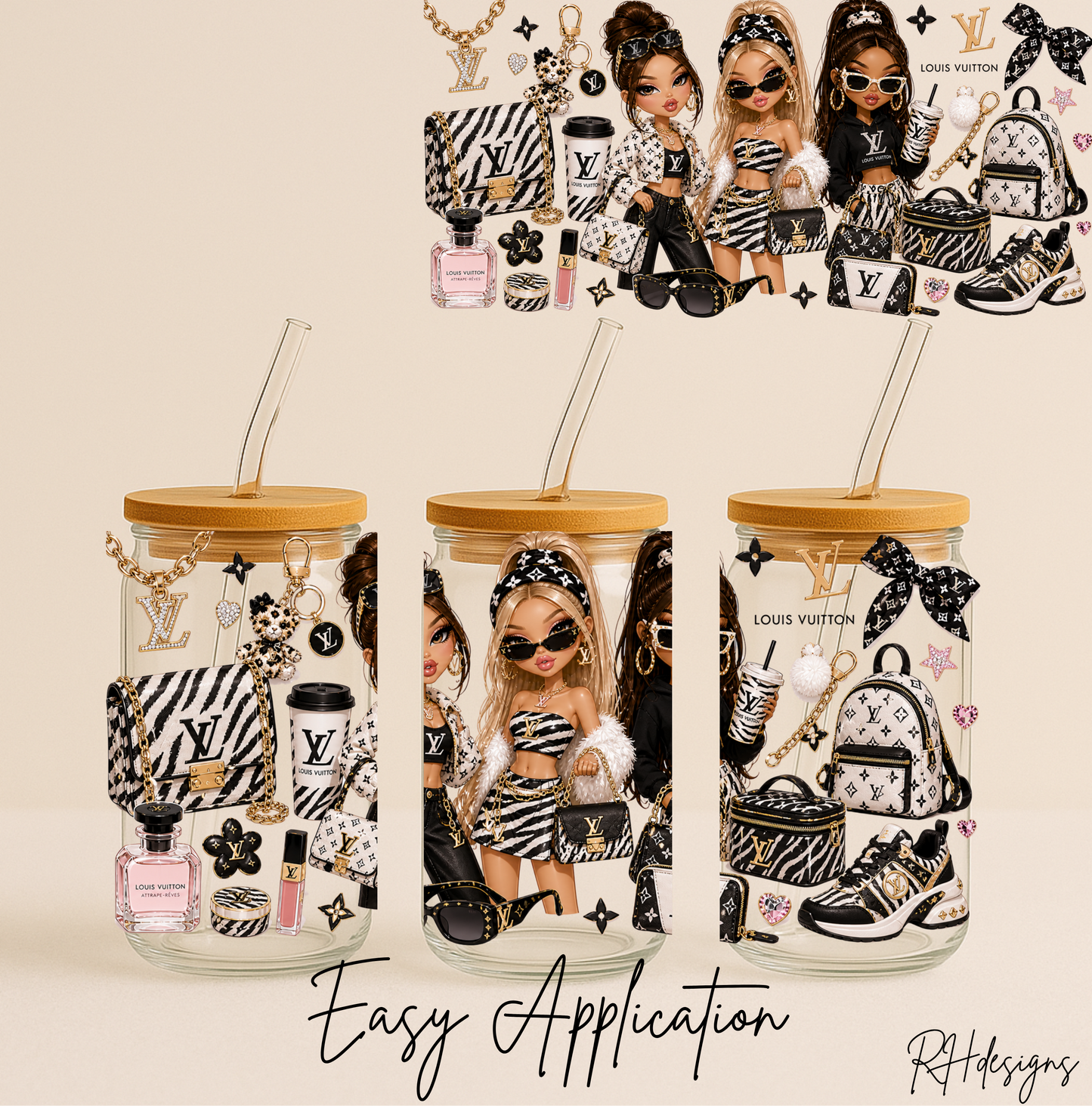 Zebra L Girls - 16oz